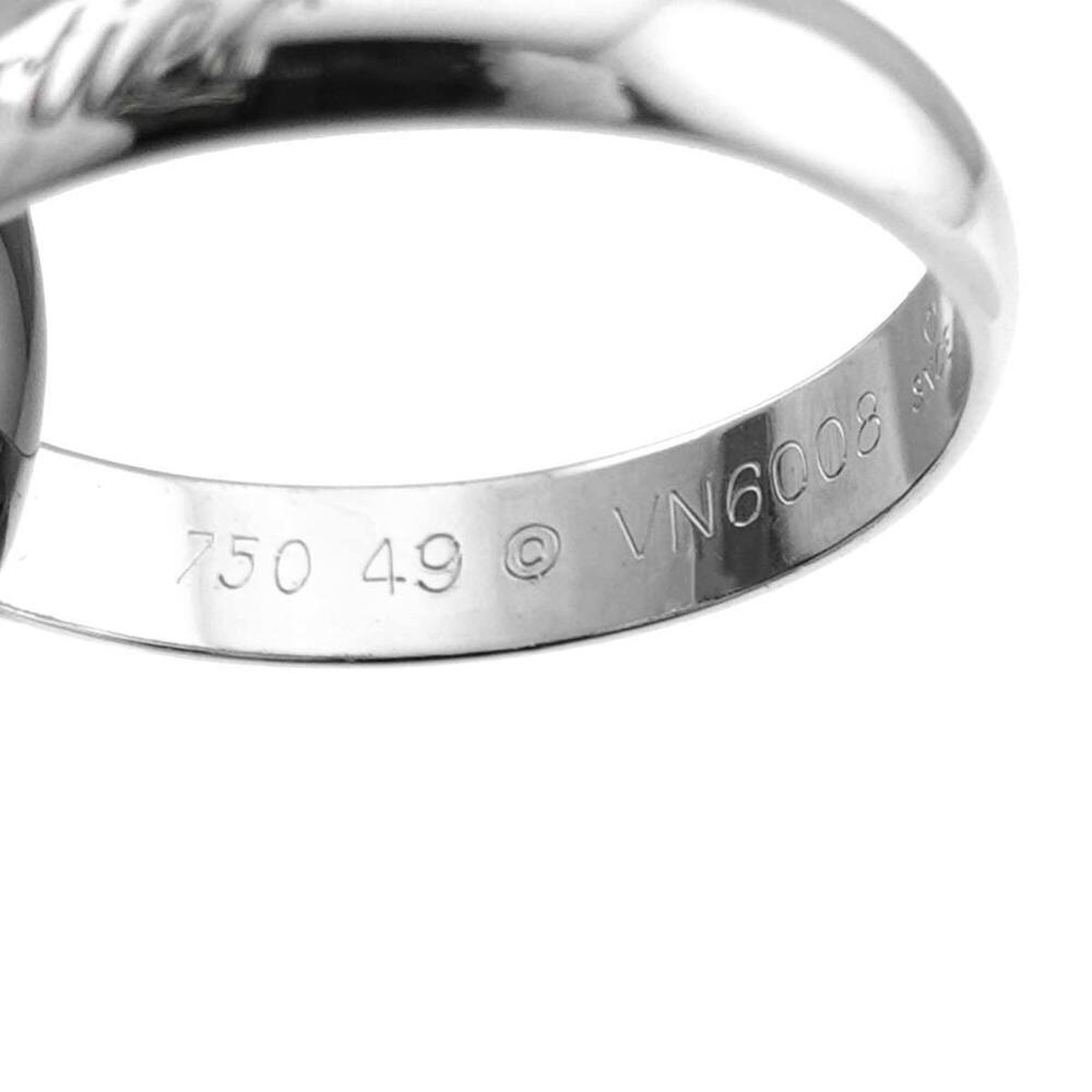 Cartier 18k Silver Trinity Ring #49 View 3